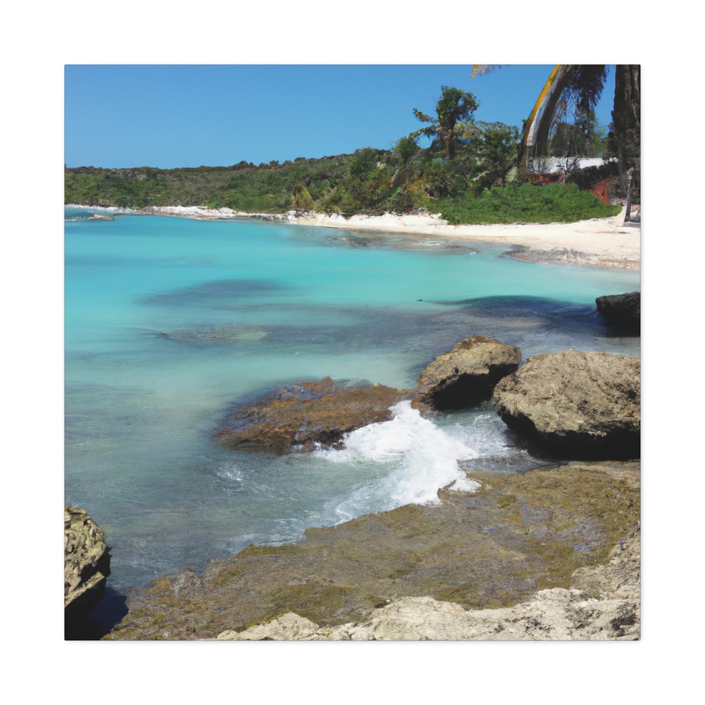 Ocean Escape Island - Canvas