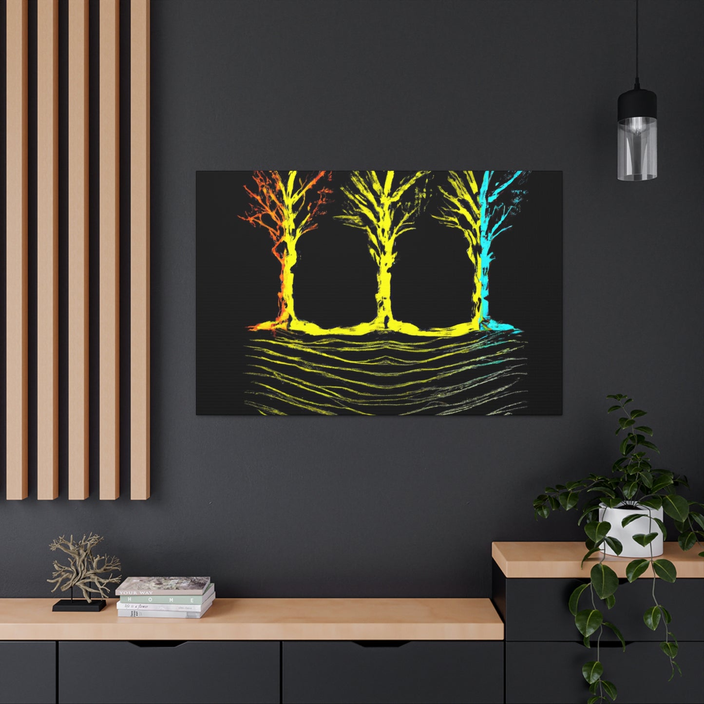 Amon-Ra-En-Khepera - Canvas
