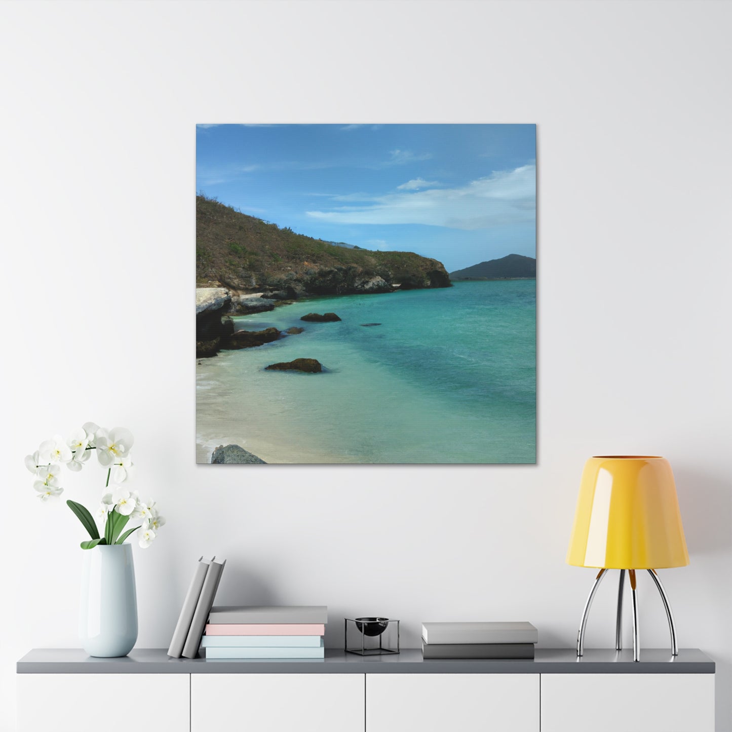 Tropical Shore Cove - Canvas