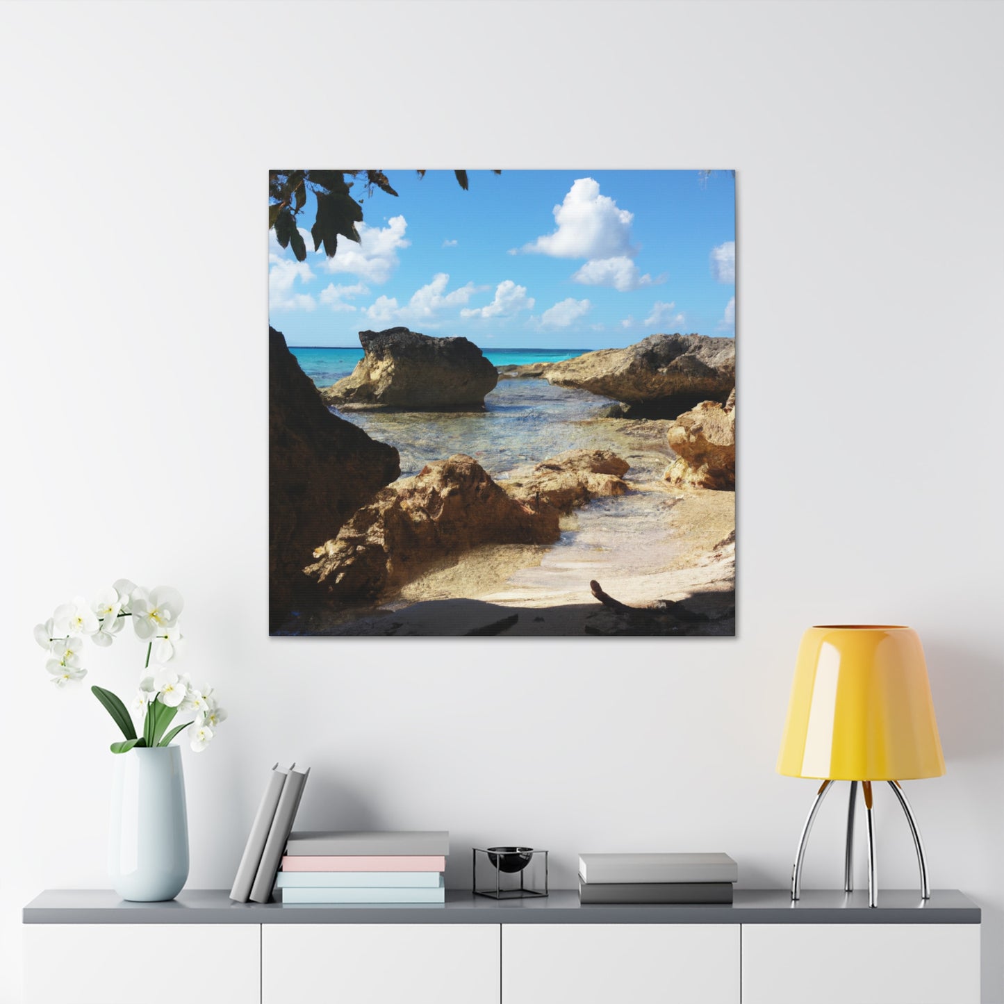 Sea Island Oasis - Canvas