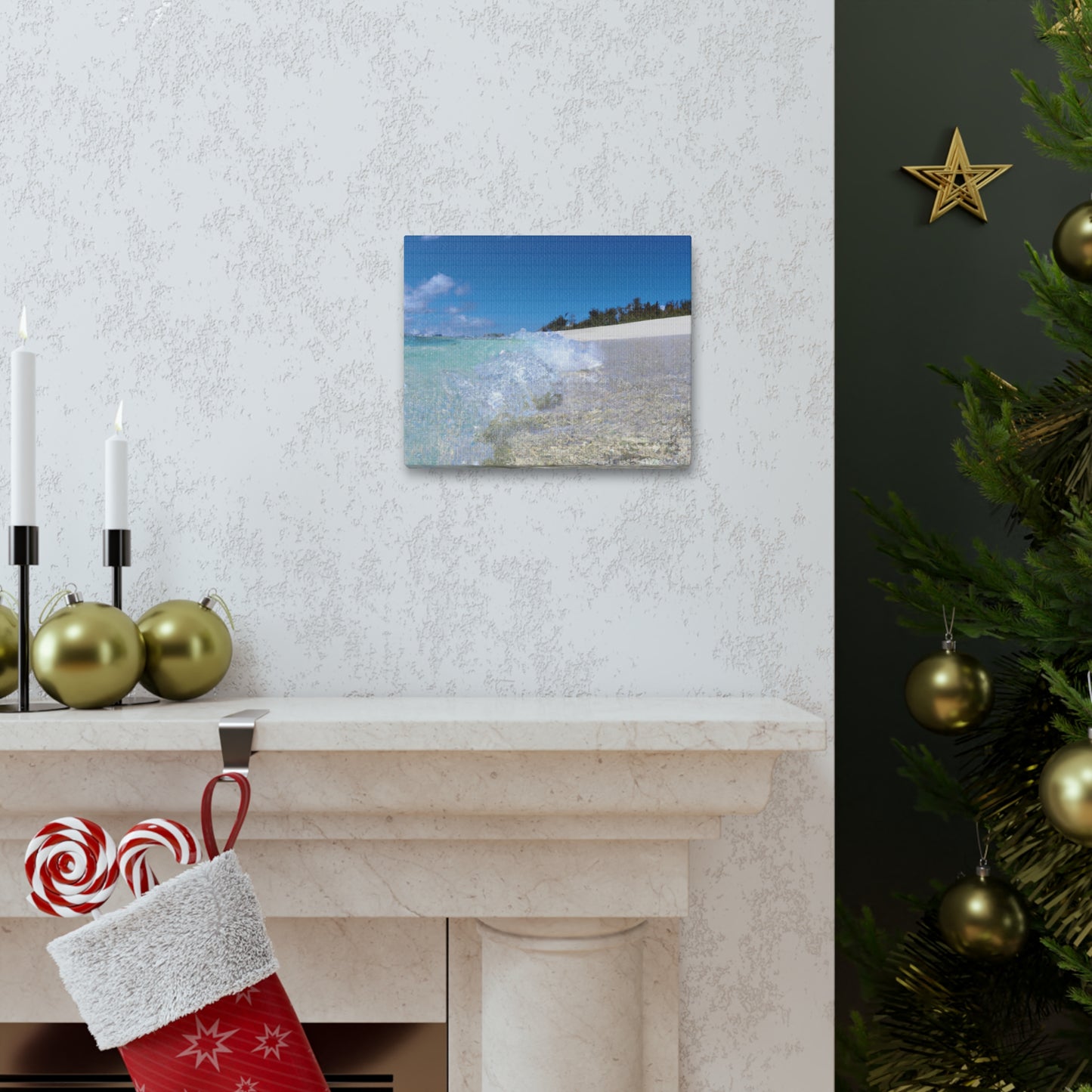 Beach Island Bliss - Canvas