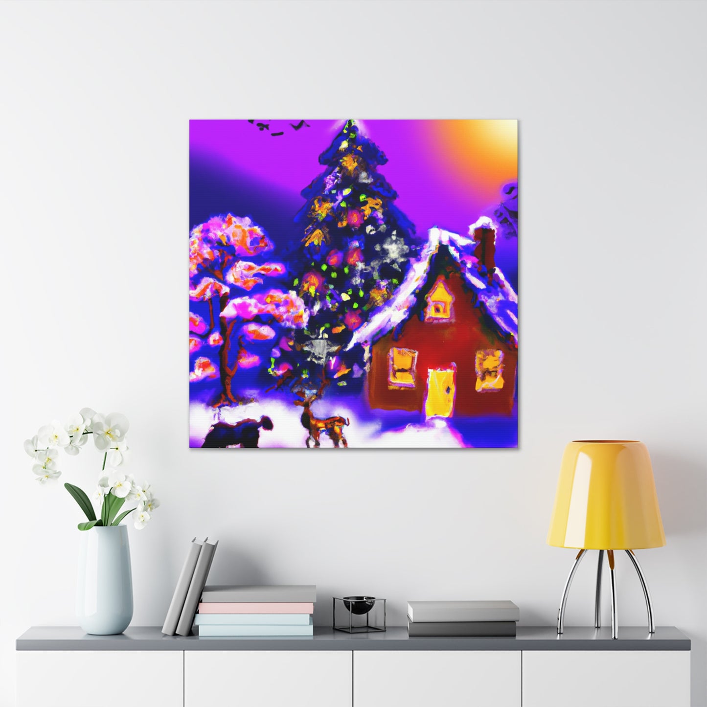 Tinsel Tweezles. - Canvas