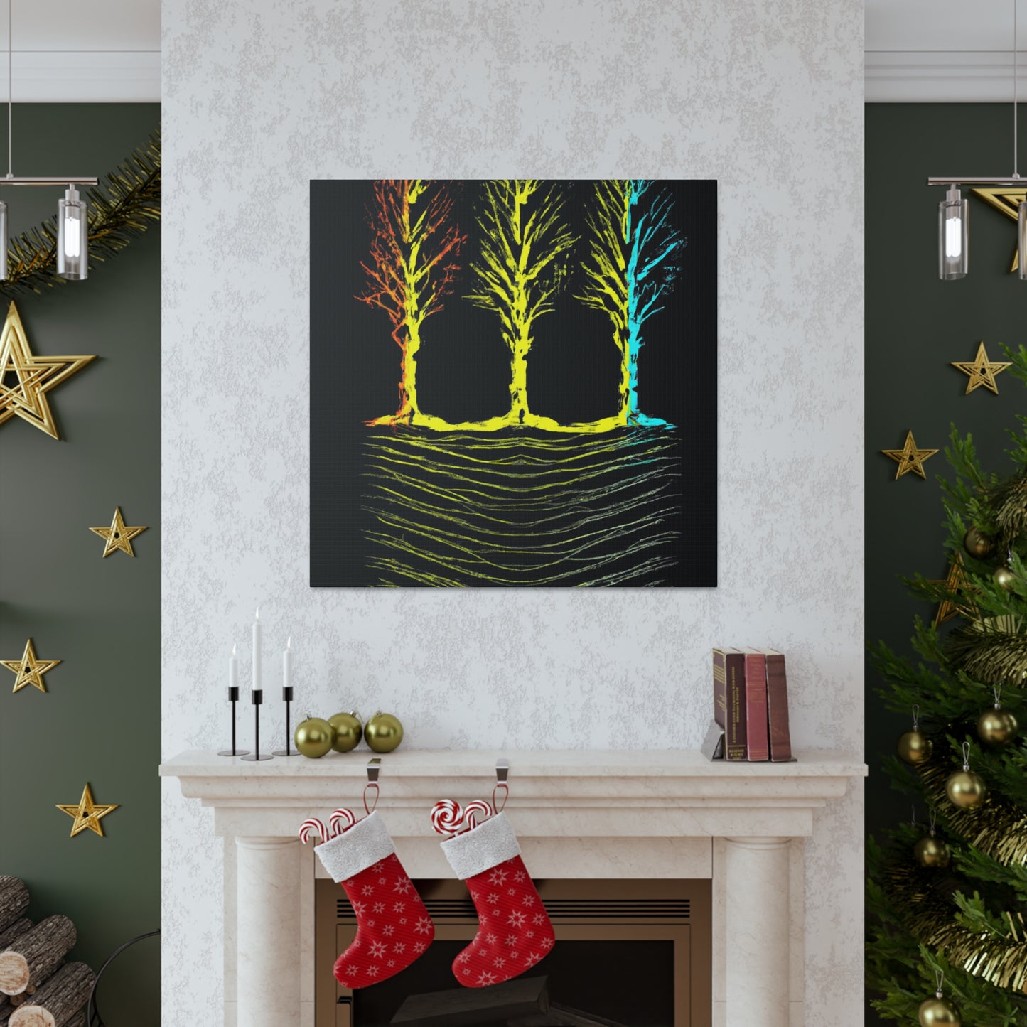 Amon-Ra-En-Khepera - Canvas