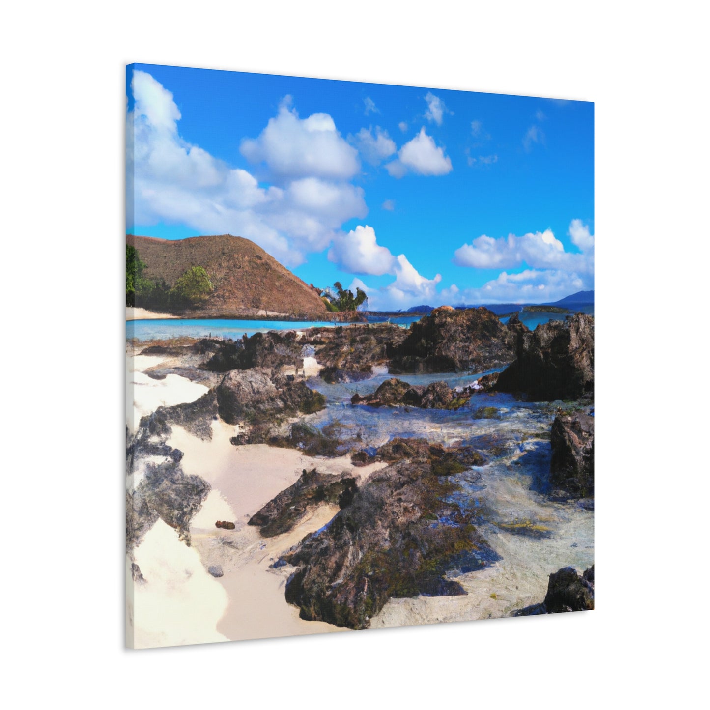 Aqua Oasis - Canvas