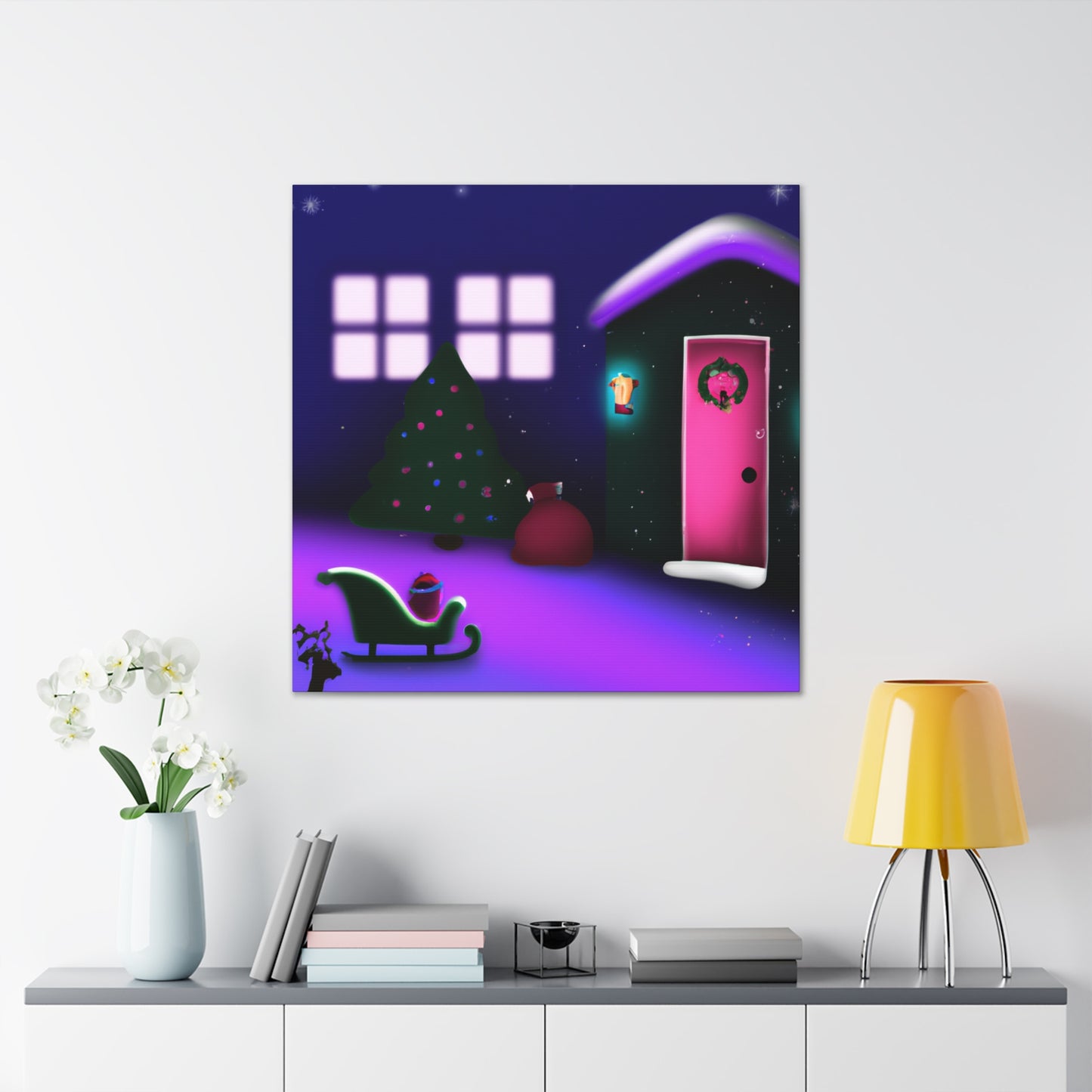 Frosty the Twinkletoes - Canvas