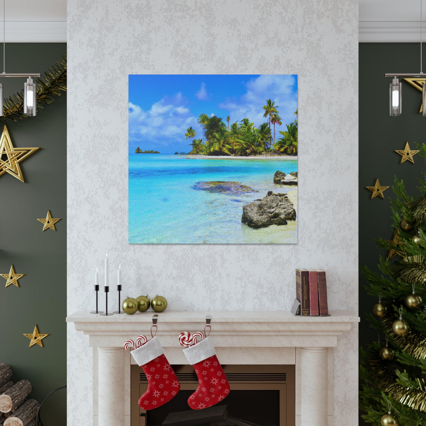 Beach Bliss Island. - Canvas