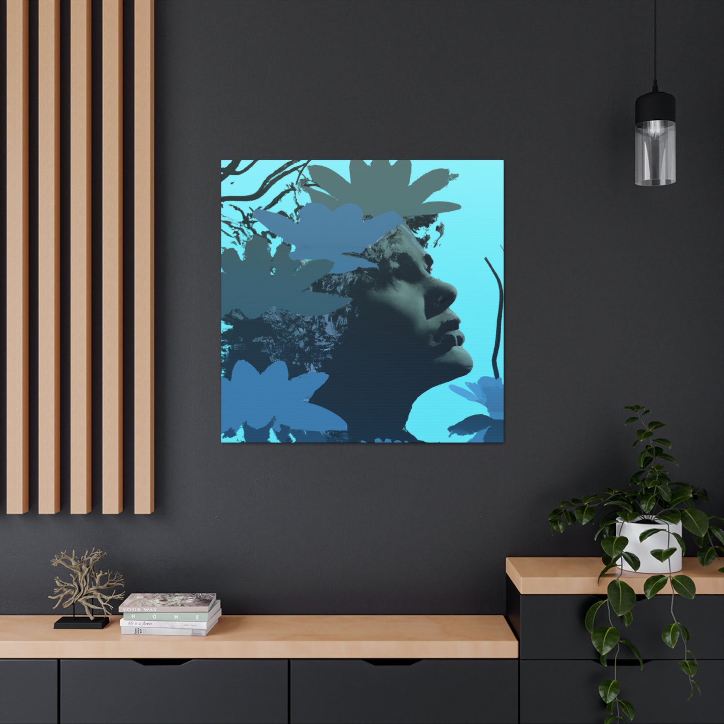 Teraqua the Brave - Canvas