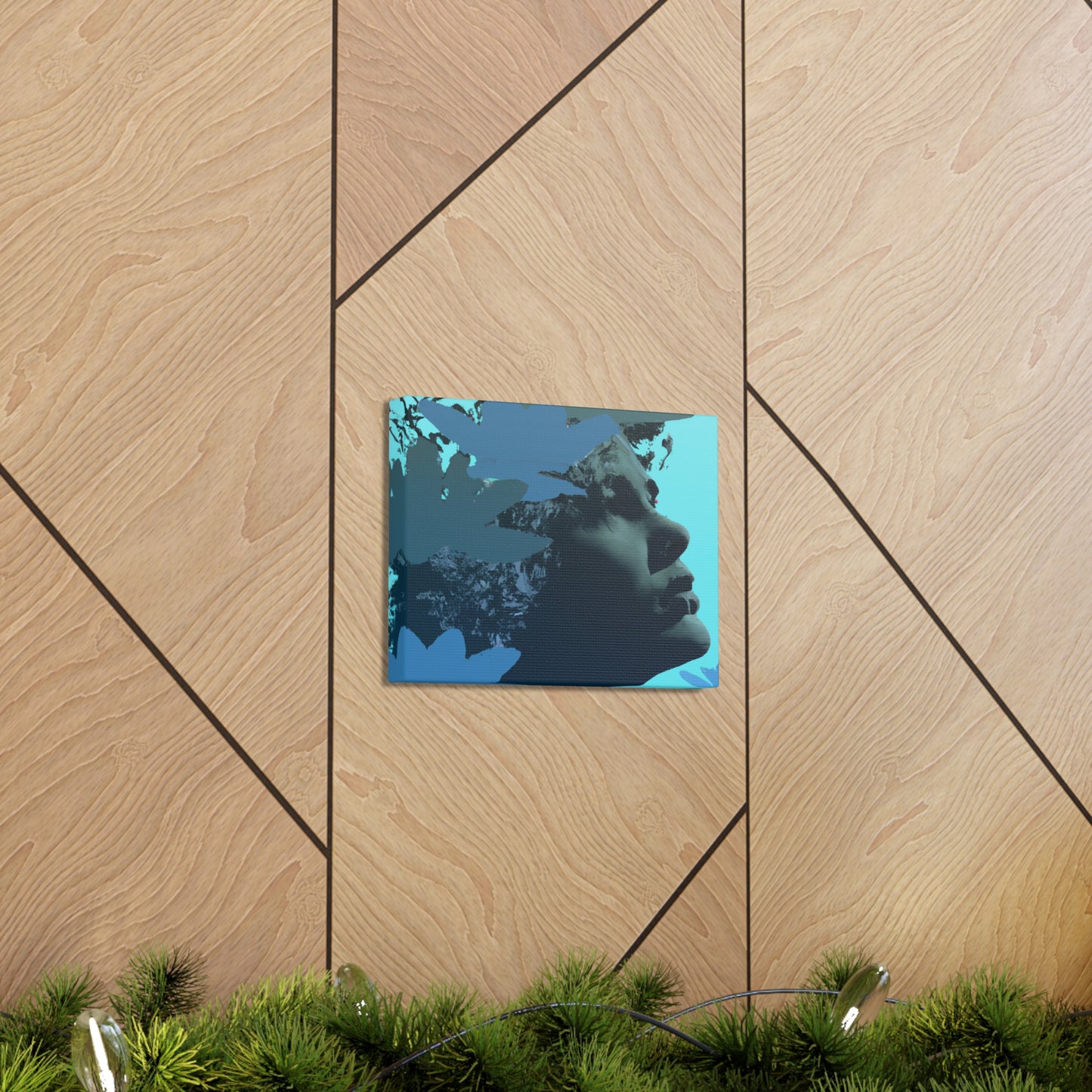 Teraqua the Brave - Canvas