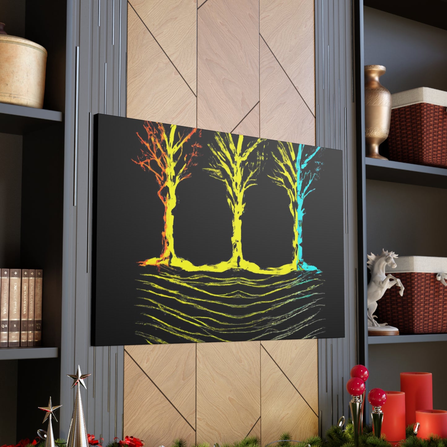 Amon-Ra-En-Khepera - Canvas