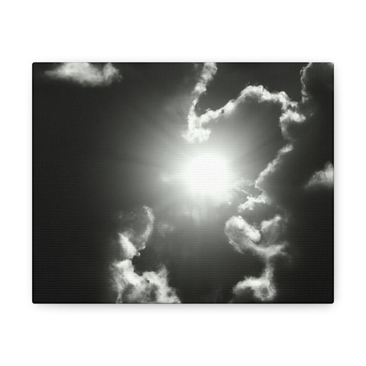 Sanariel, Angel of Safe Passages. - Canvas