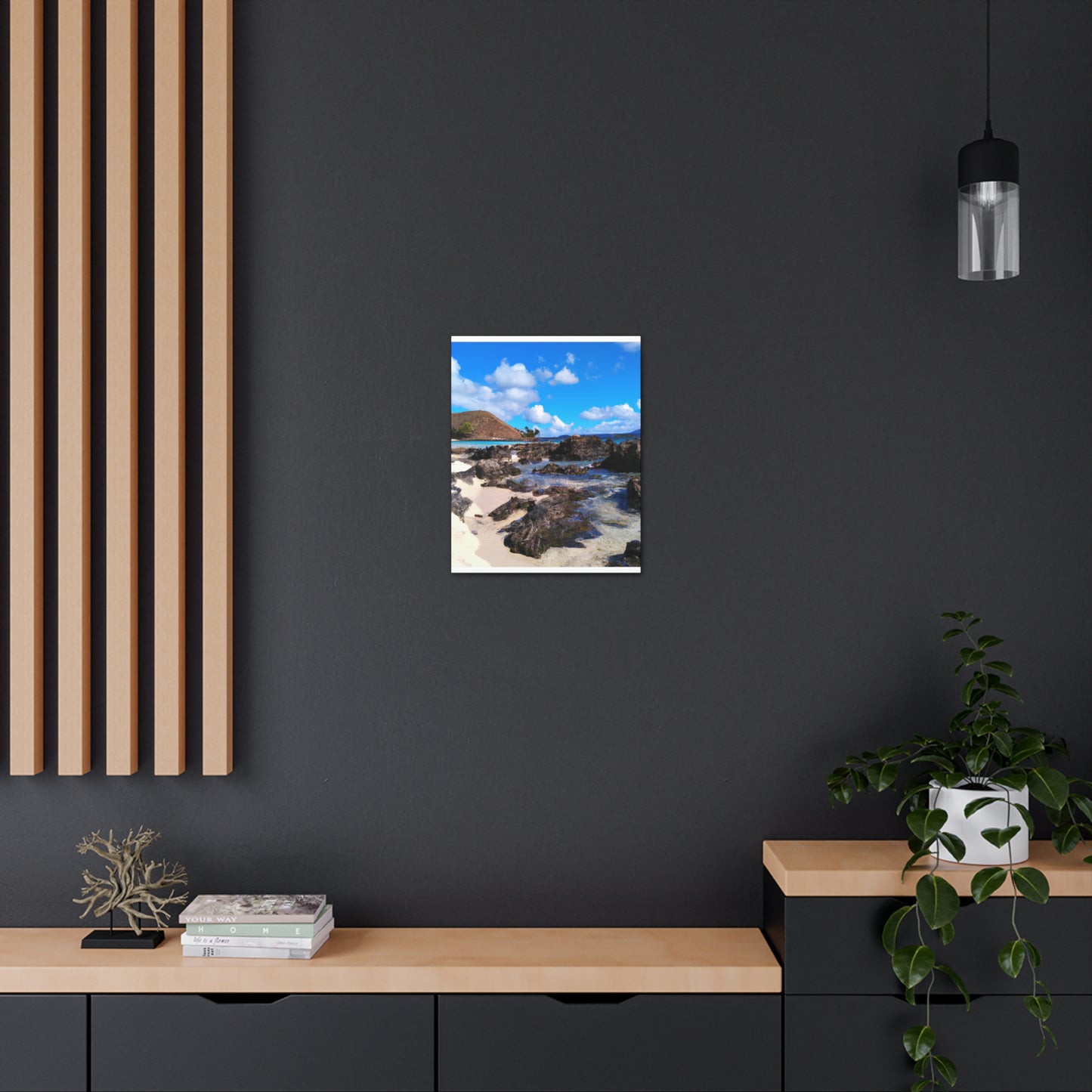 Aqua Oasis - Canvas
