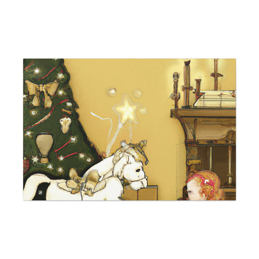 Glittery Twinkletoes - Canvas