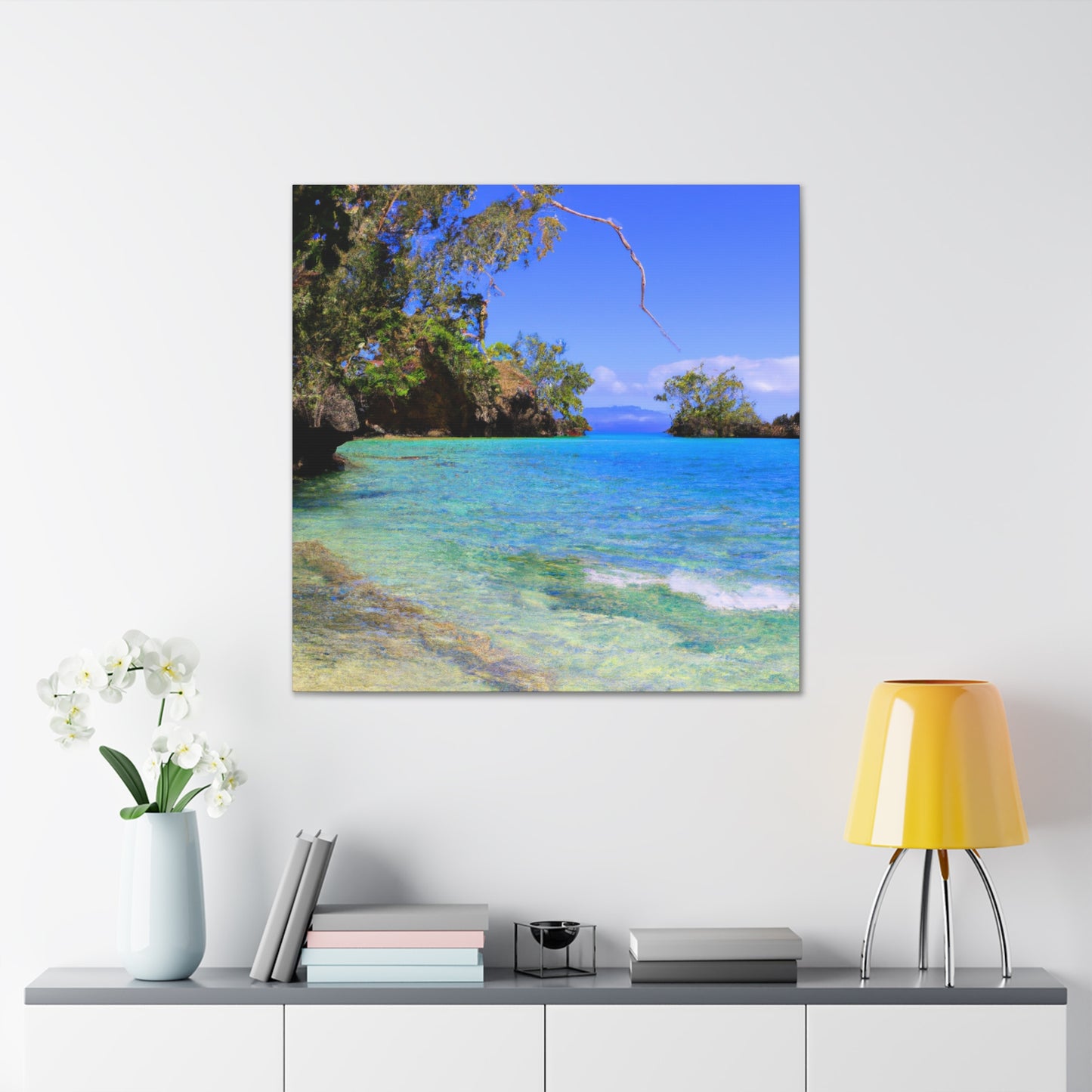 Tropical Oasis - Canvas