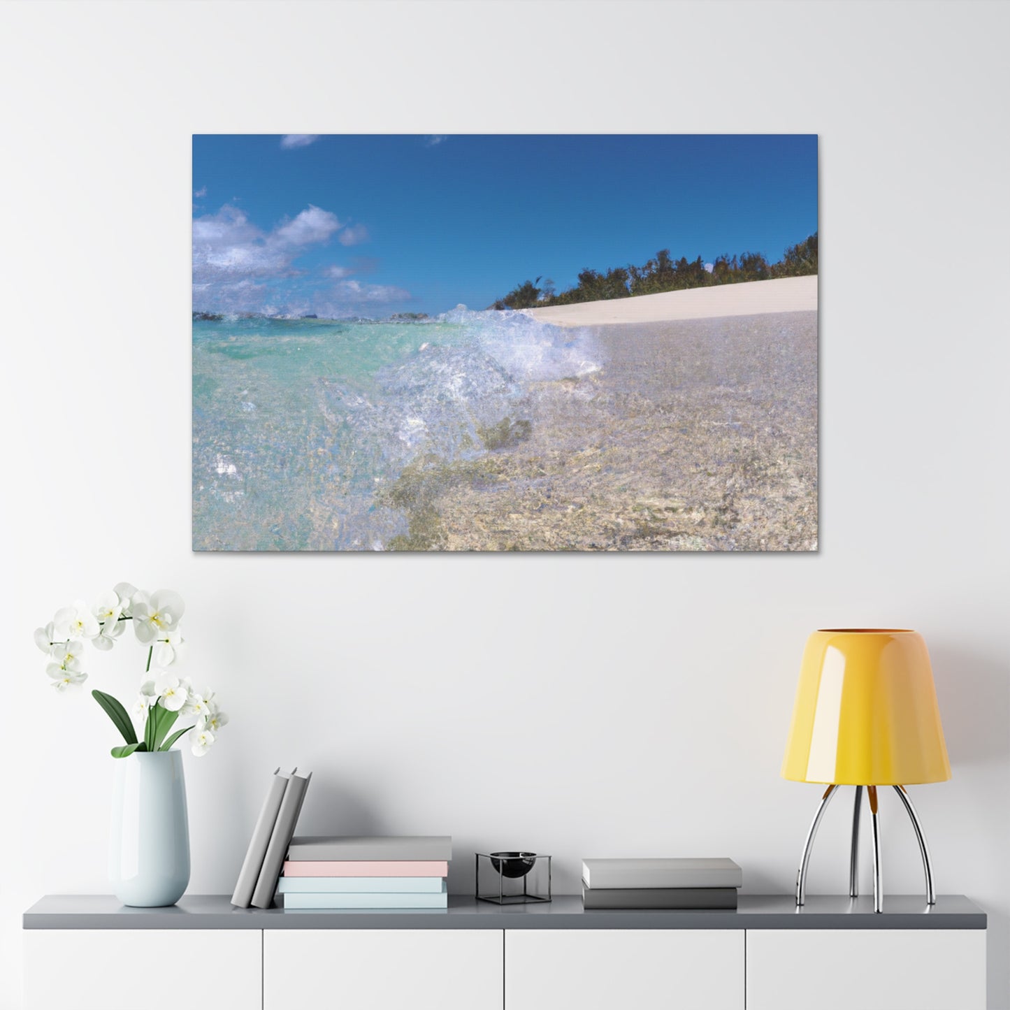 Beach Island Bliss - Canvas