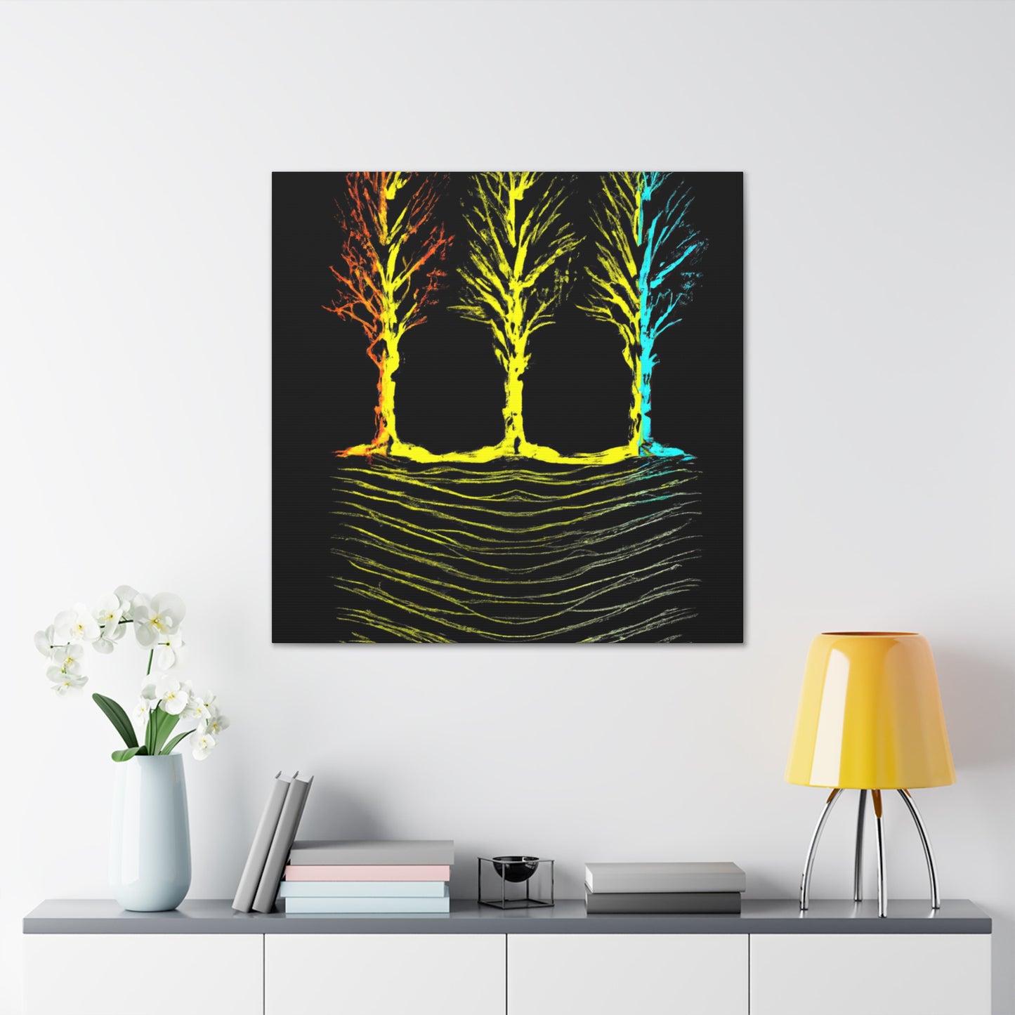 Amon-Ra-En-Khepera - Canvas