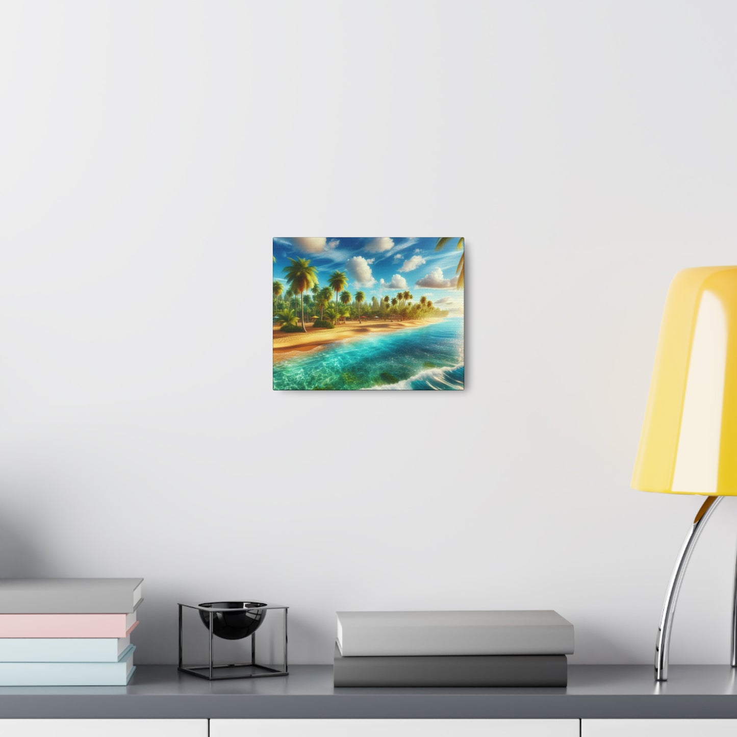 "Coral Breeze Cove" - Canvas