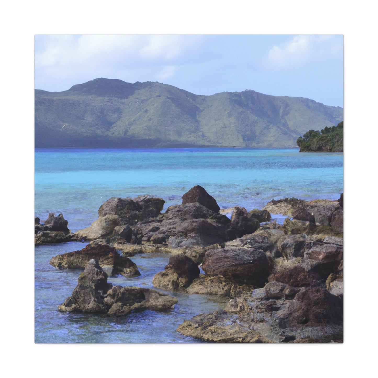Island Oasis - Canvas