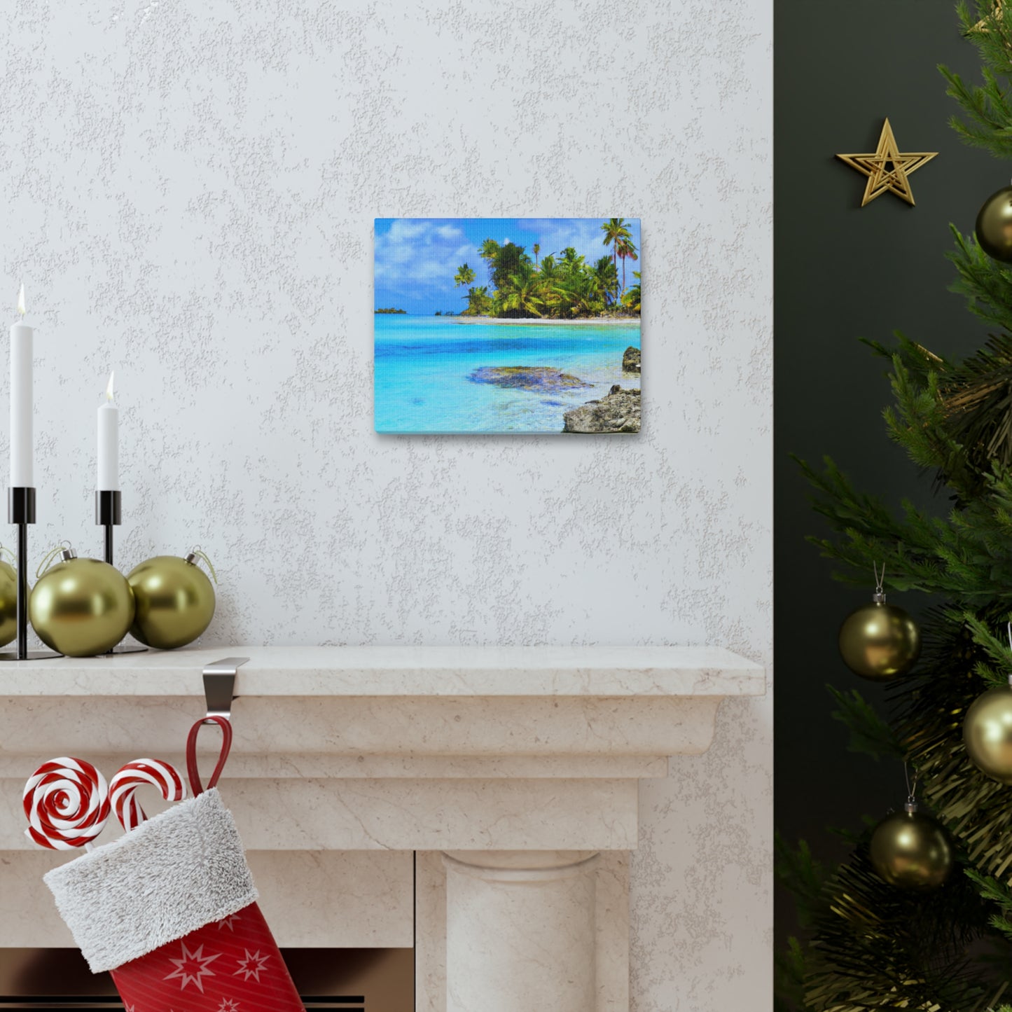 Beach Bliss Island. - Canvas