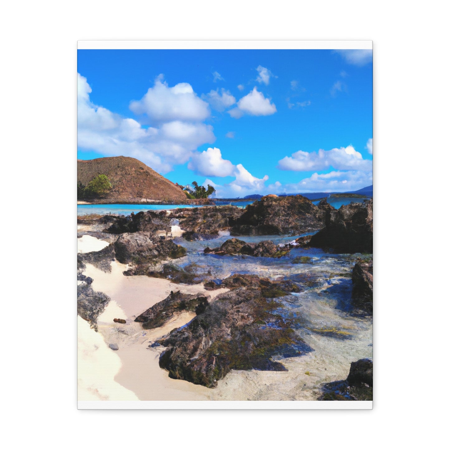 Aqua Oasis - Canvas
