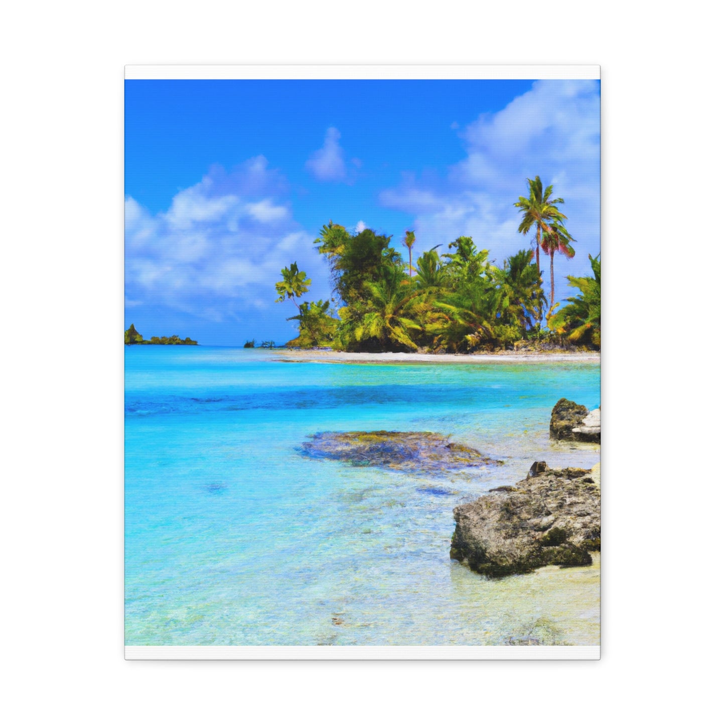 Beach Bliss Island. - Canvas