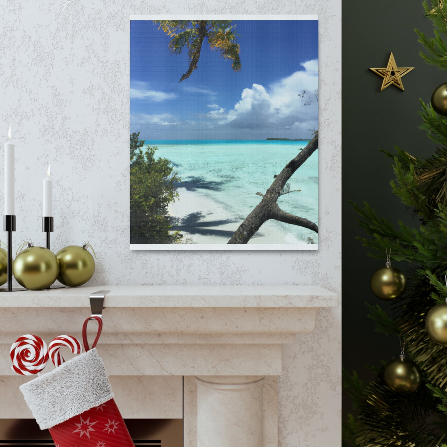 Tropical Oasis - Canvas