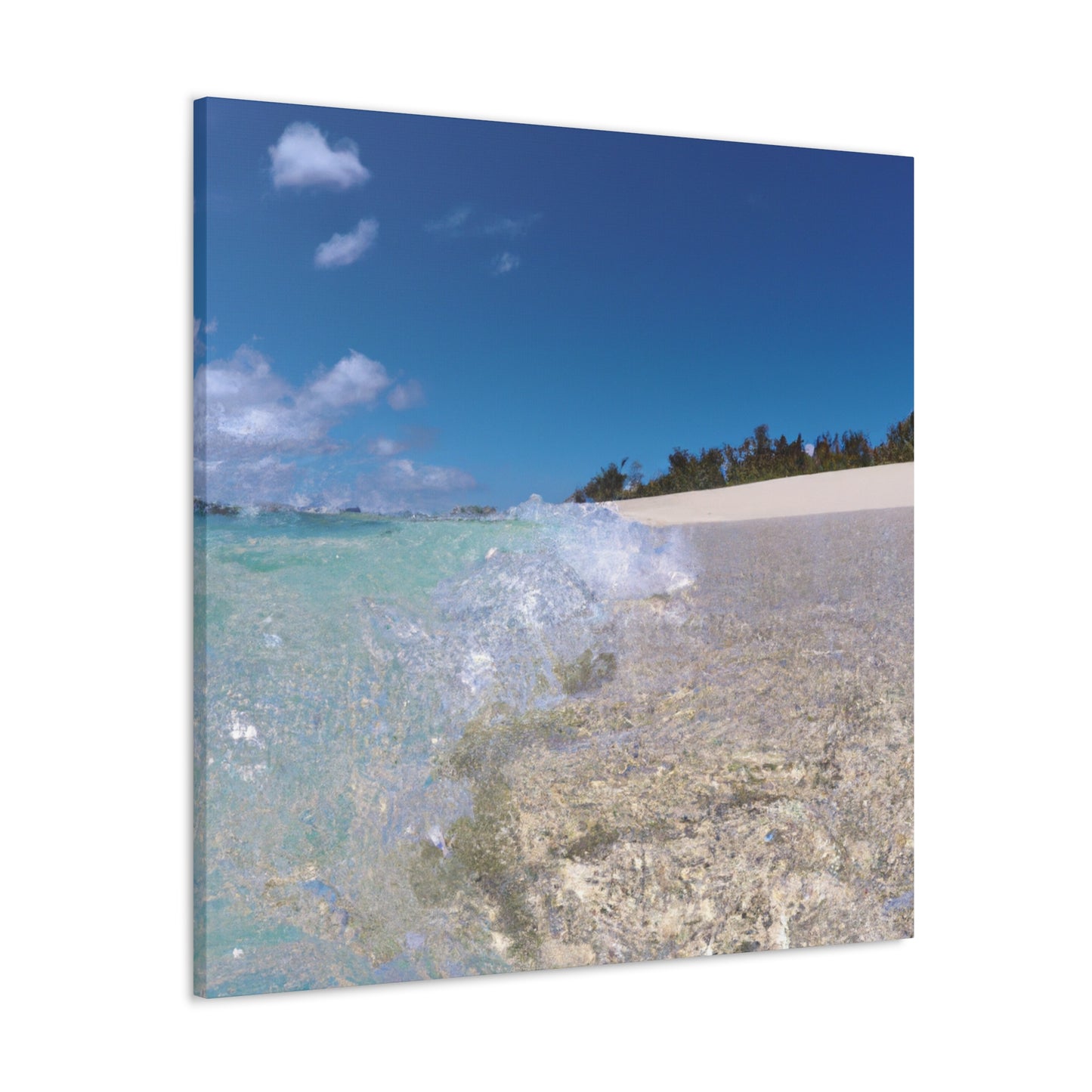 Beach Island Bliss - Canvas