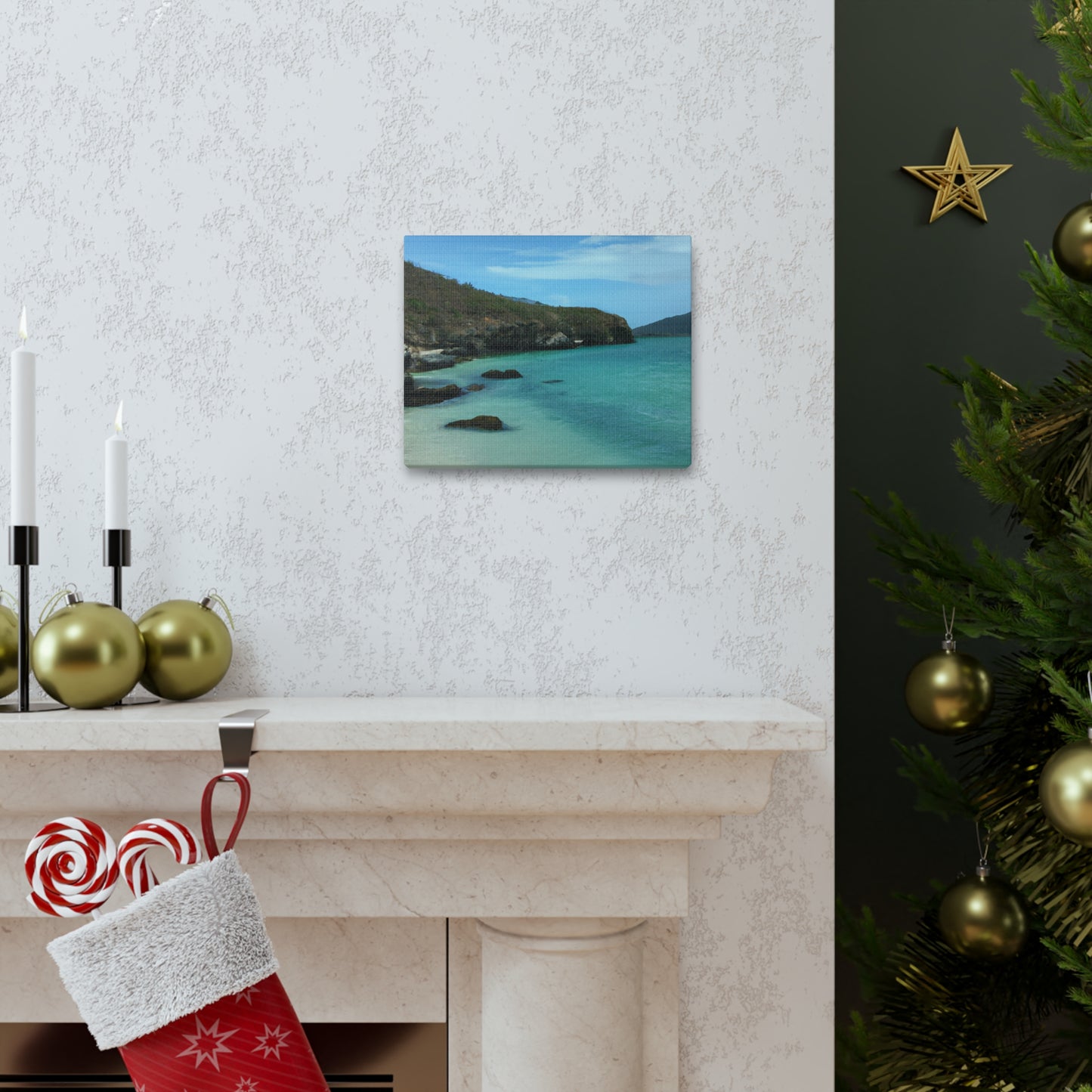 Tropical Shore Cove - Canvas