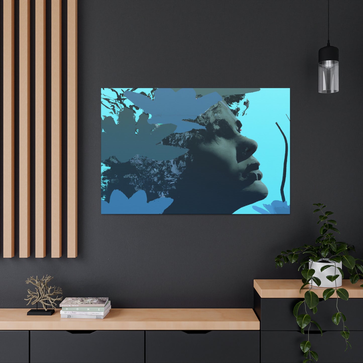 Teraqua the Brave - Canvas