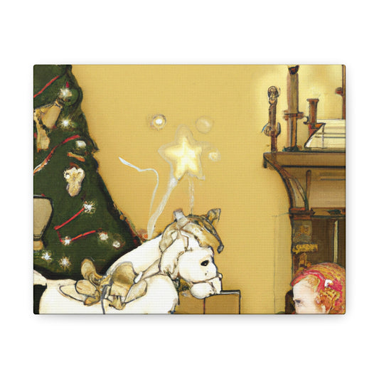 Glittery Twinkletoes - Canvas