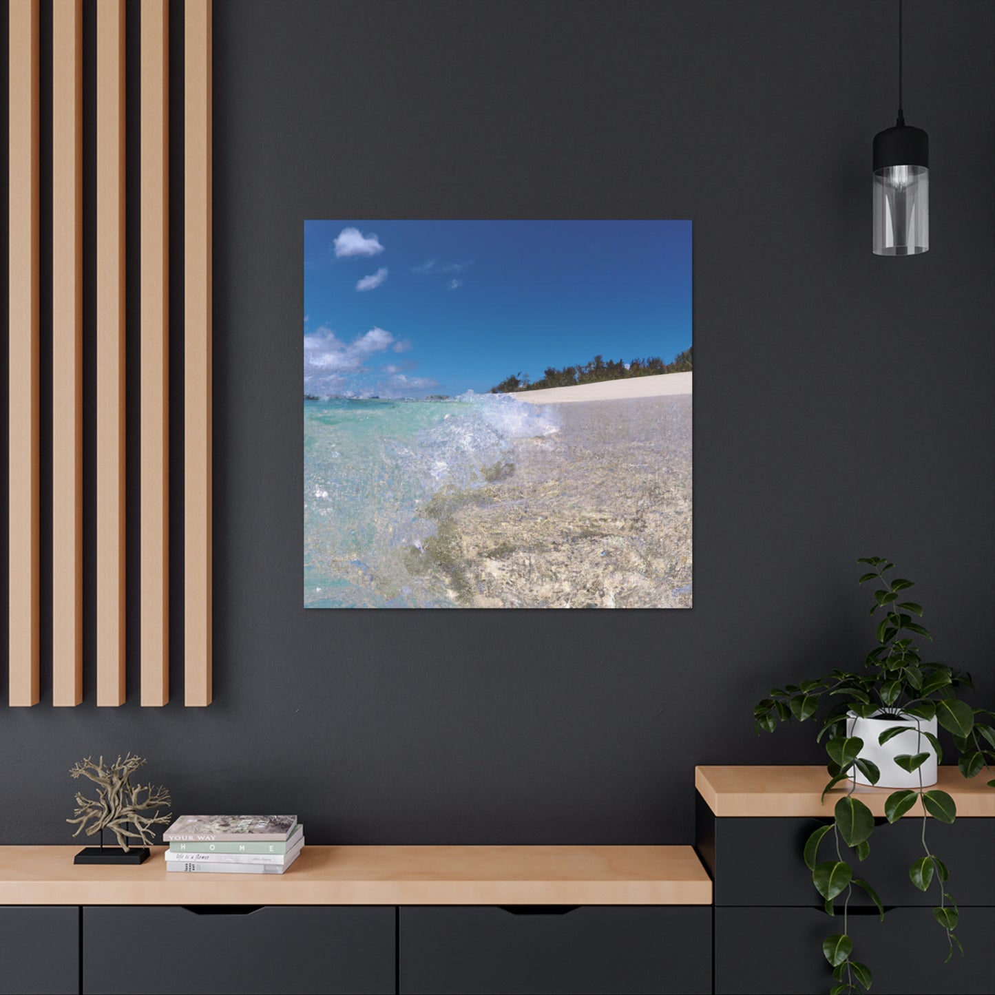 Beach Island Bliss - Canvas