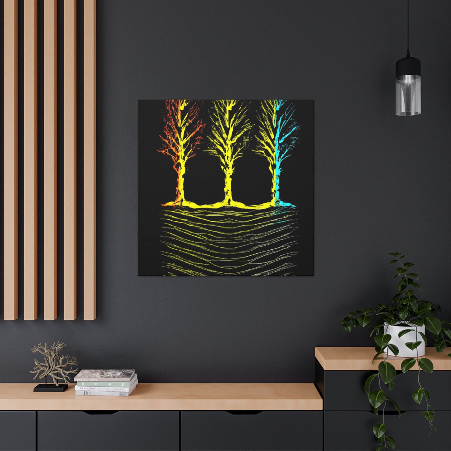 Amon-Ra-En-Khepera - Canvas