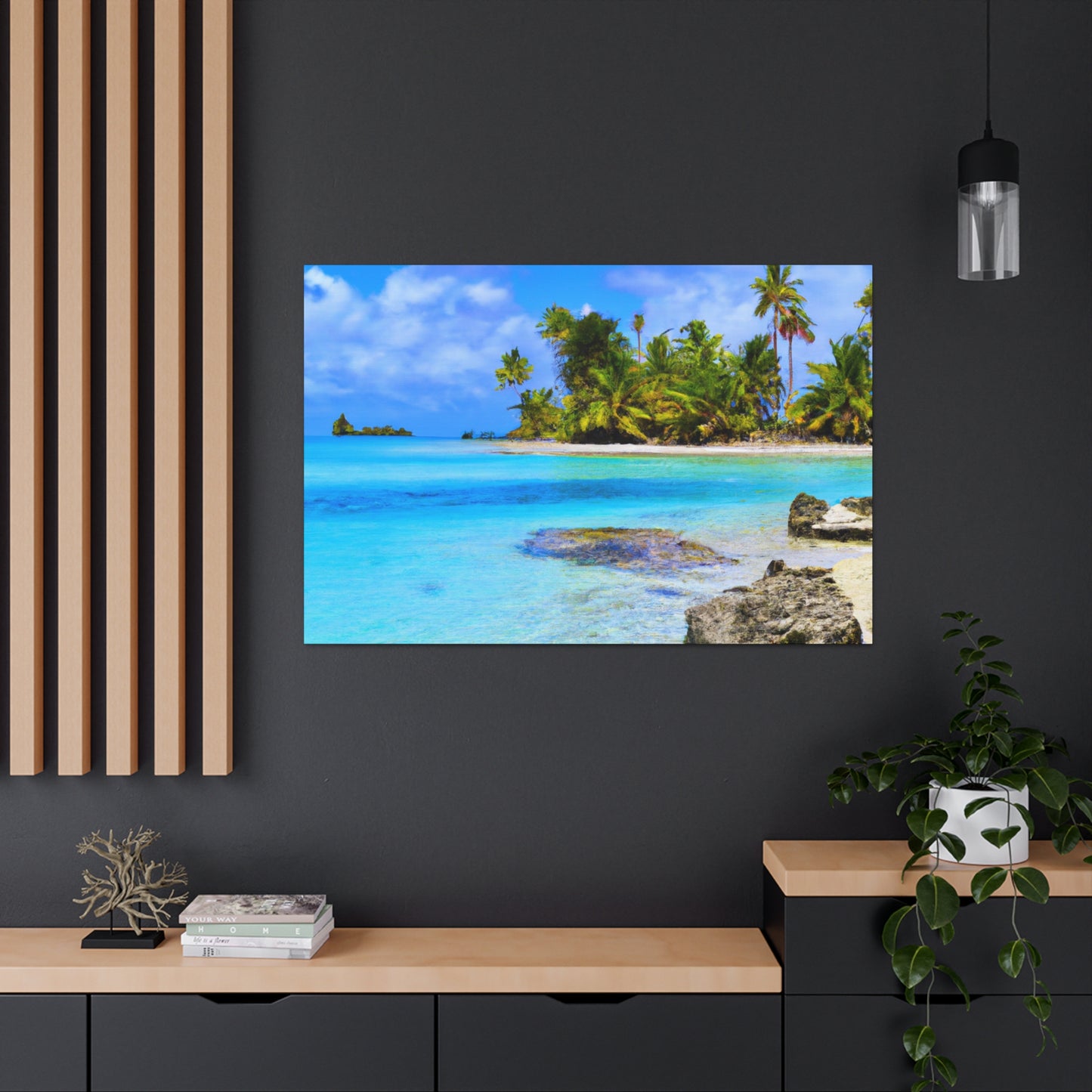 Beach Bliss Island. - Canvas
