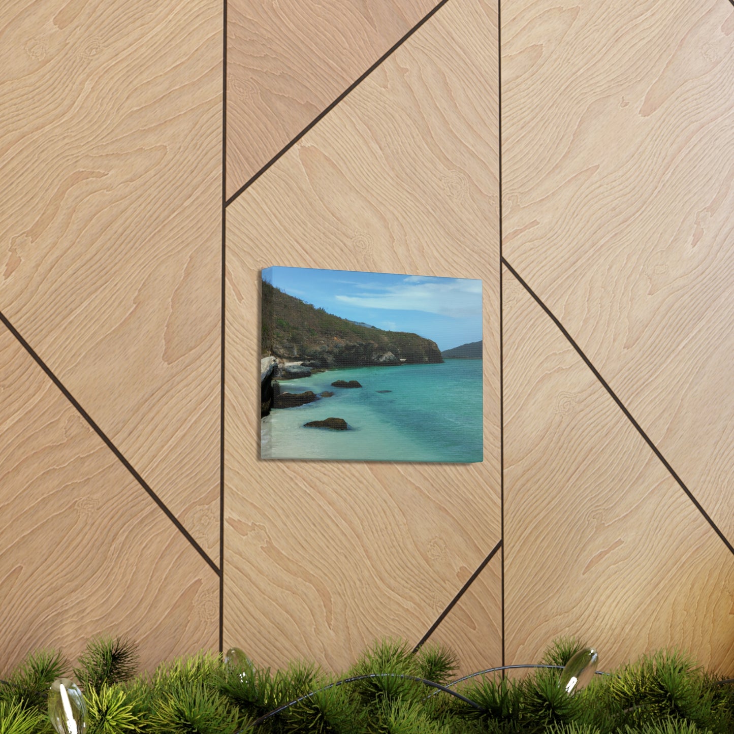 Tropical Shore Cove - Canvas
