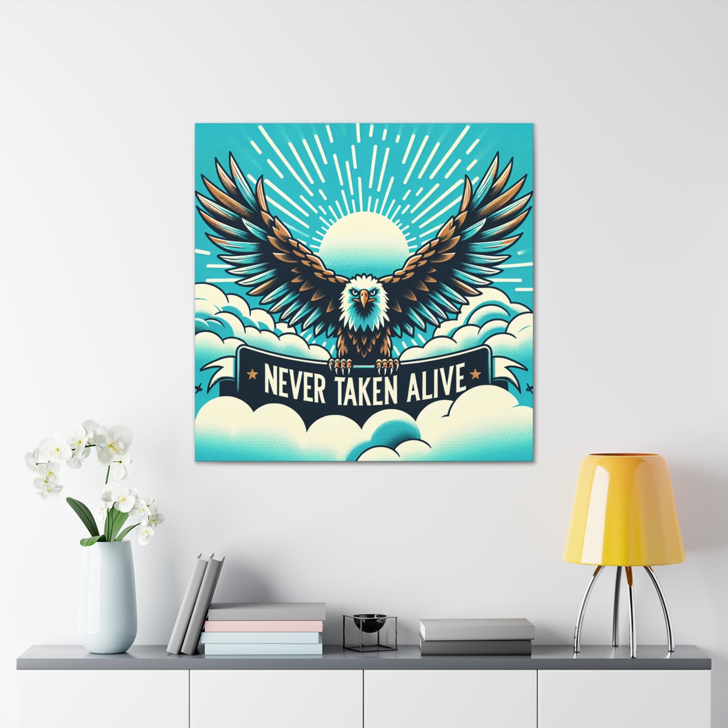 Nefertari the Fierce - Canvas