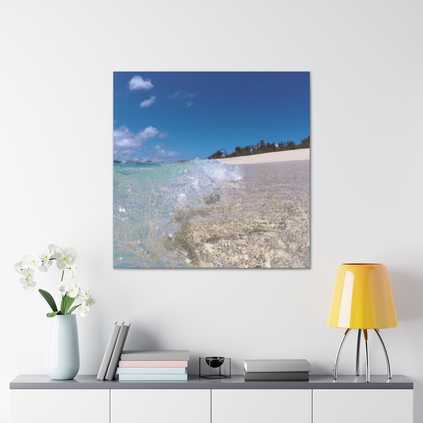 Beach Island Bliss - Canvas