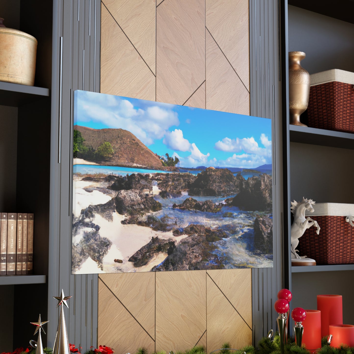 Aqua Oasis - Canvas