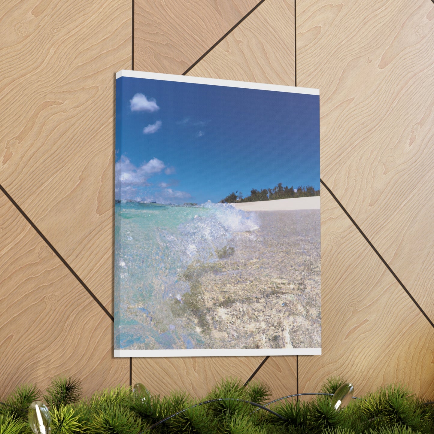 Beach Island Bliss - Canvas