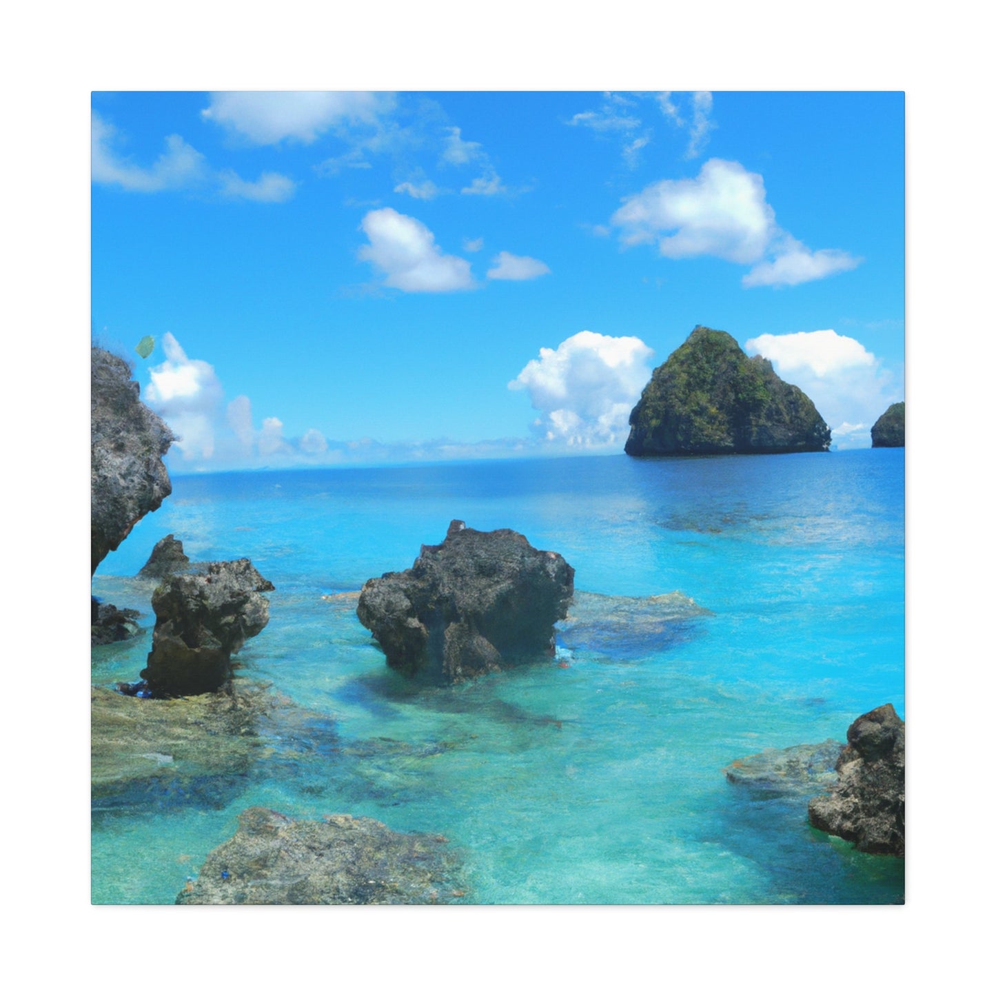 Island Oasis - Canvas