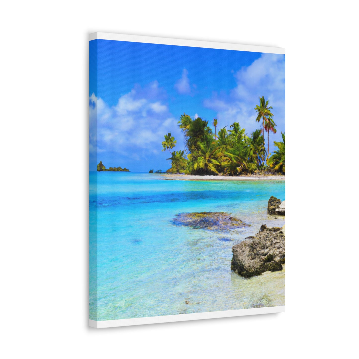 Beach Bliss Island. - Canvas