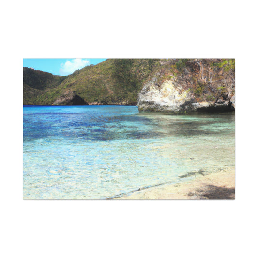 • Coral Cove Island - Canvas