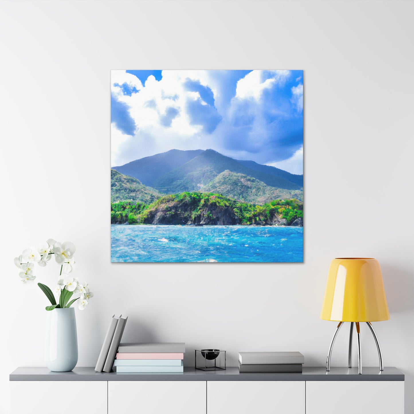 Beach Oasis - Canvas