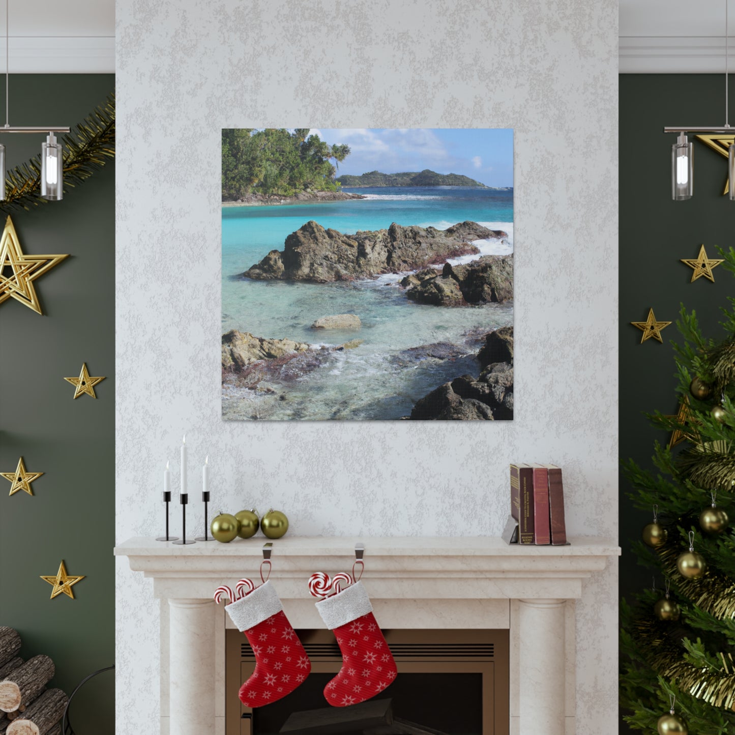 Coral Cove Island - Canvas