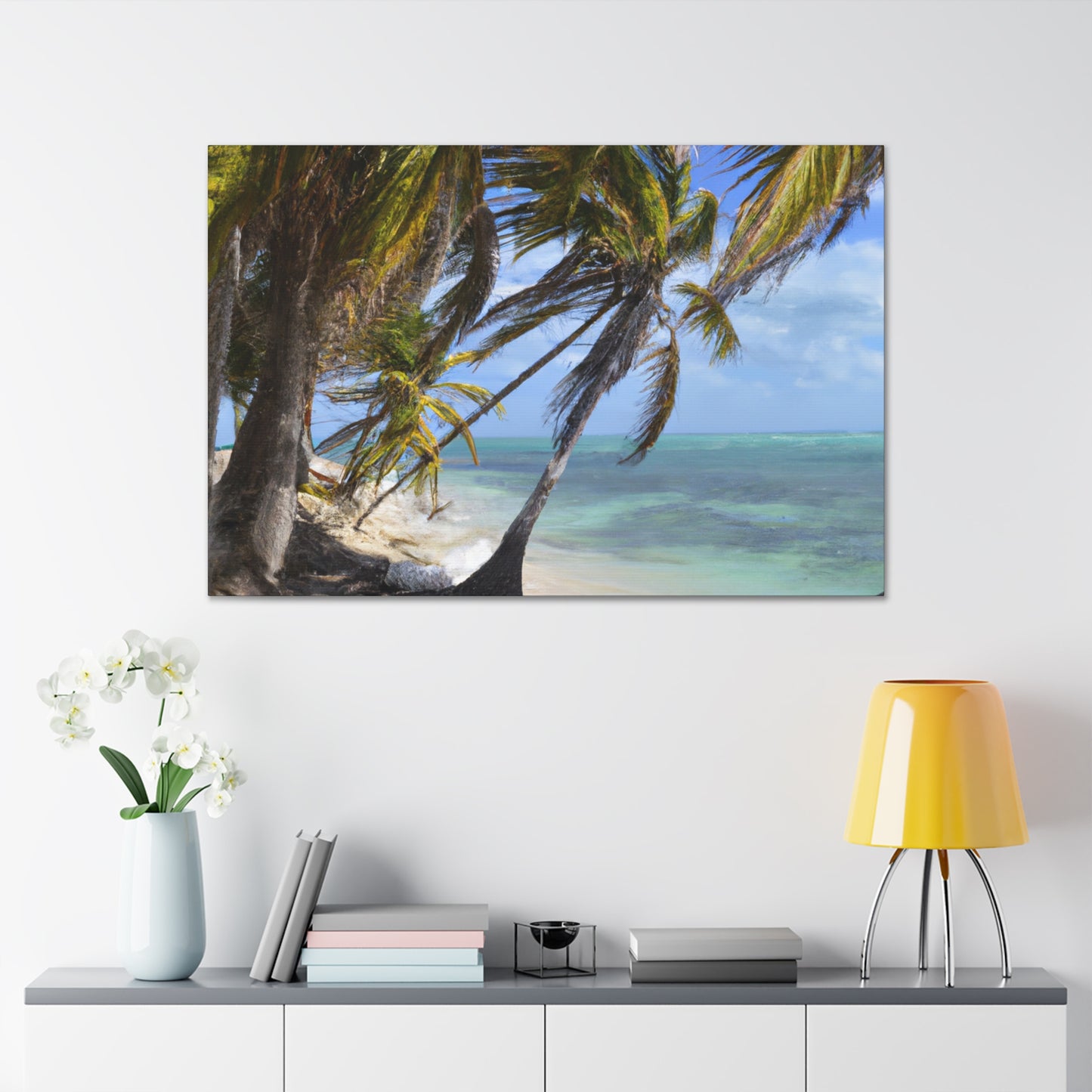 Tropical Oasis - Canvas