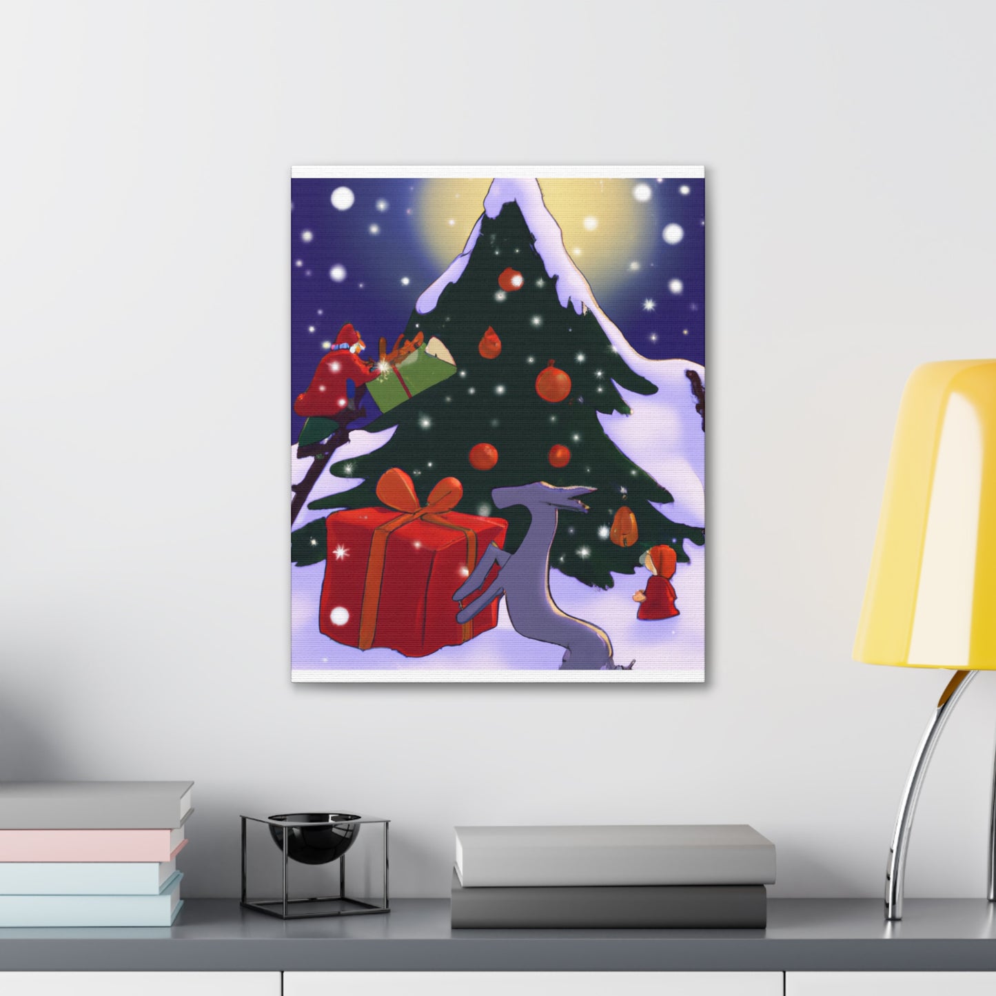 Frosty Twinkletoes - Canvas