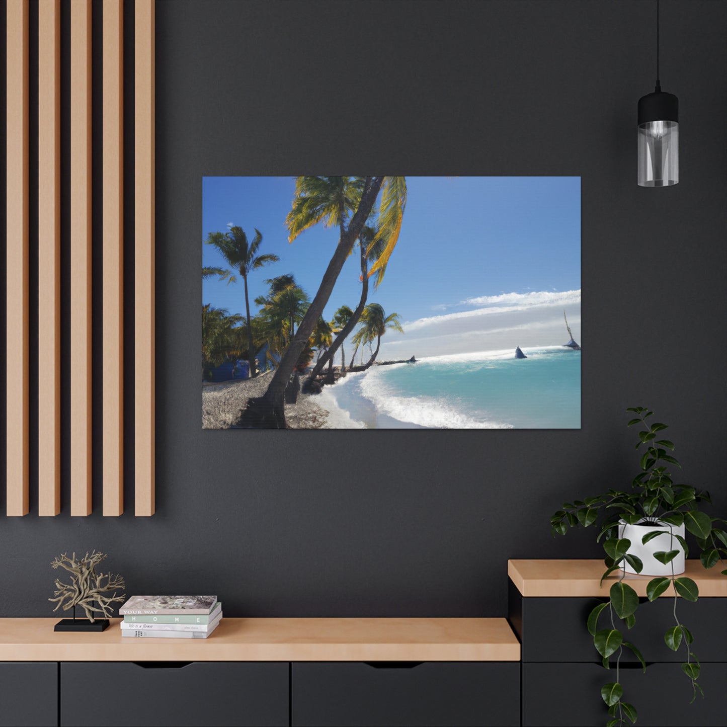 Oasis Island - Canvas