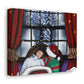 Twinkles the Tinsel Elf. - Canvas