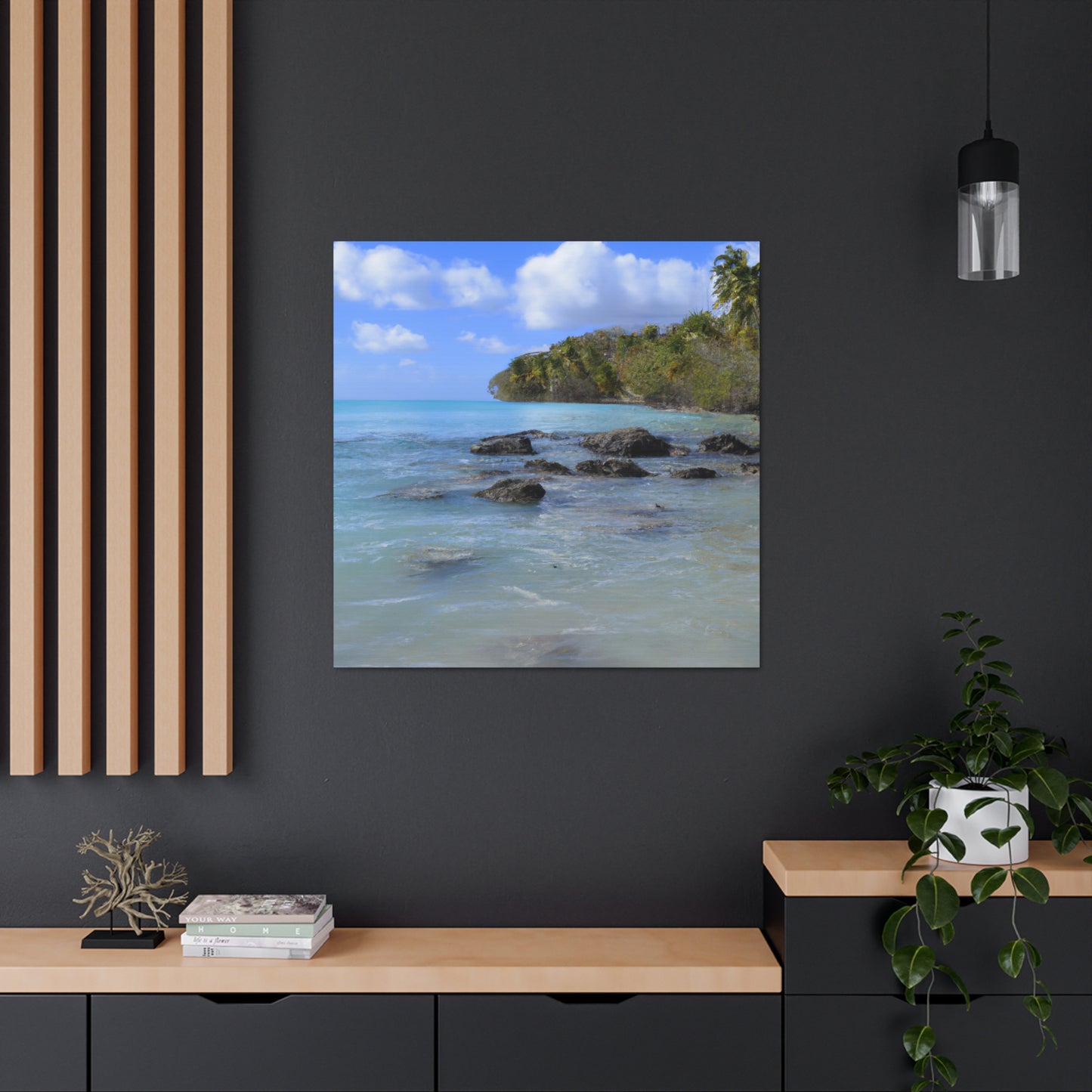 Tropical Oasis - Canvas