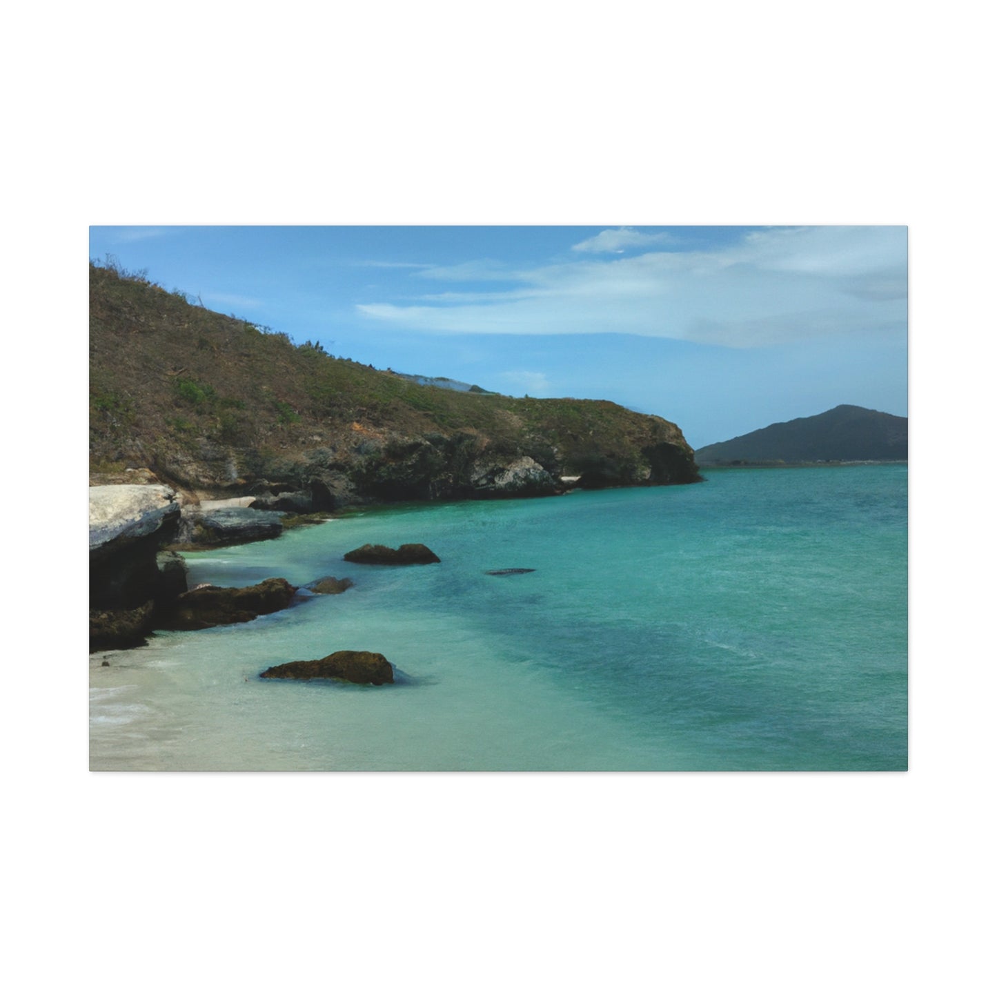 Tropical Shore Cove - Canvas