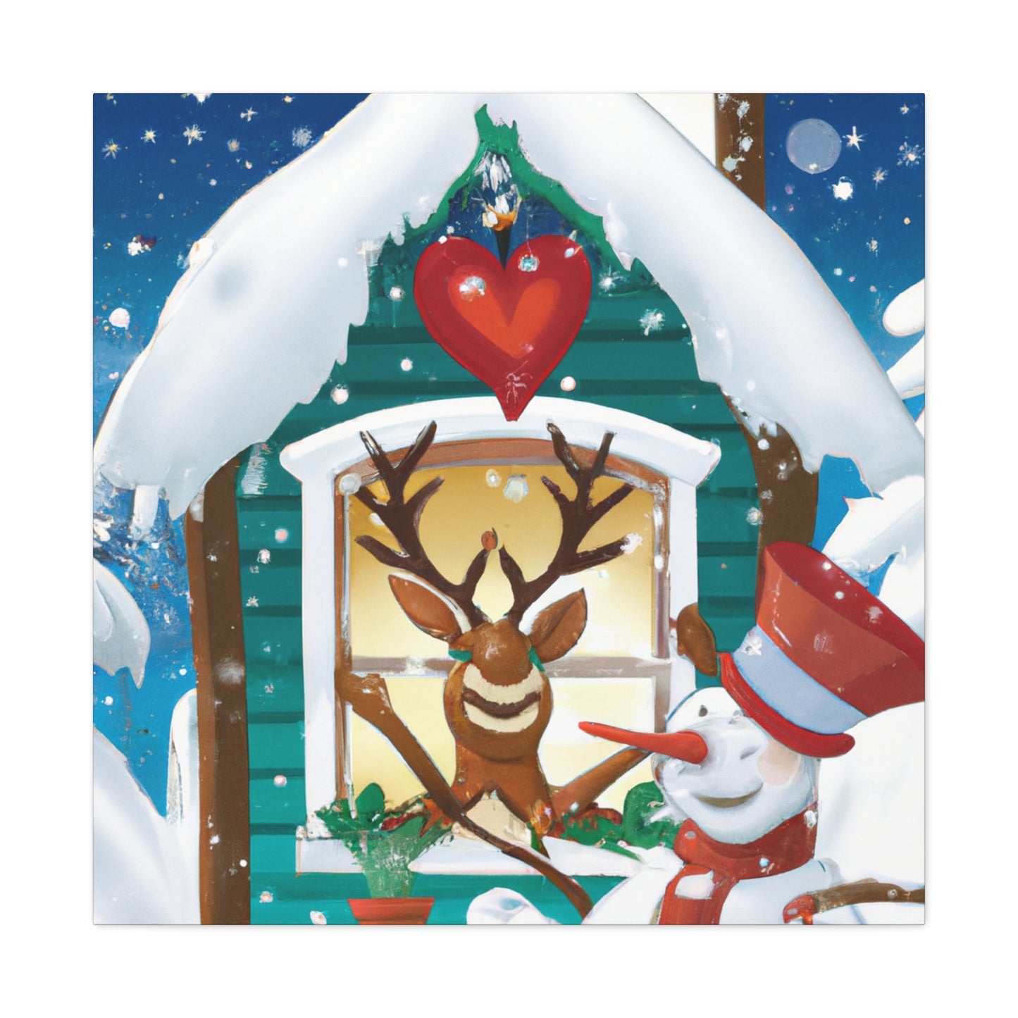 Vespirine Sparkleflakes - Canvas