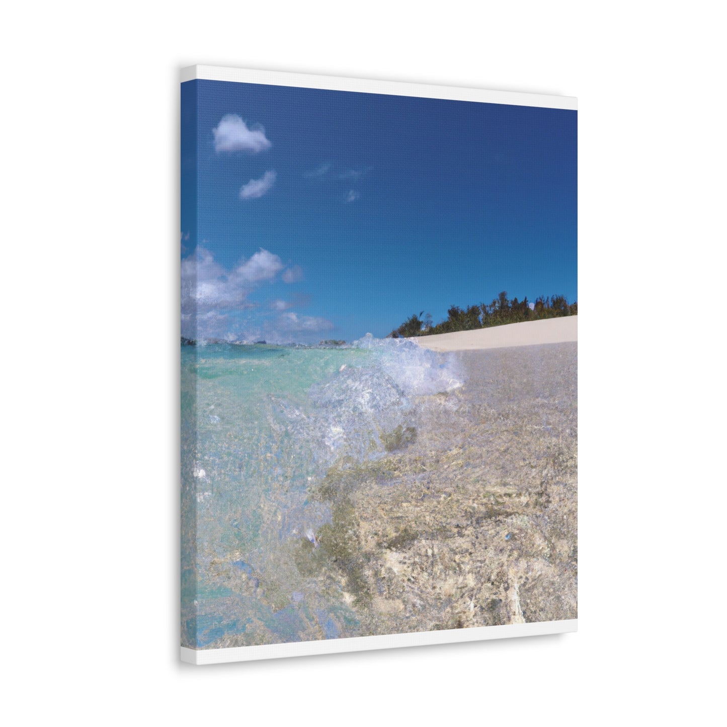 Beach Island Bliss - Canvas